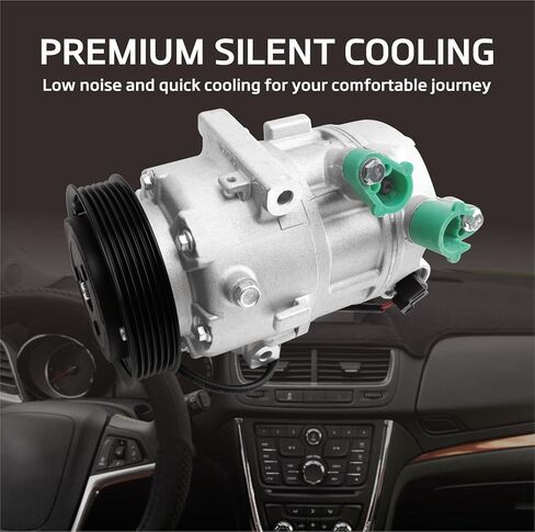 ضاغط مكيف الهواء مع قابض متوافق مع 2014-2019 Soul 2.0L&2014-2017 Forte 1.8L/2.0L&Forte 5 2.0l&2014-2018 Forte 5 2.0l يستبدل 97701A5800 in Kuwait