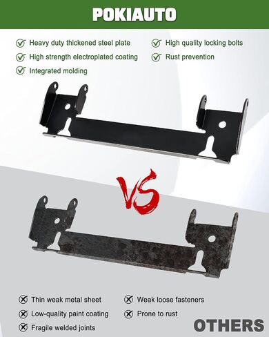 Front Pivot Bracket Rack for Polaris Sportsman 450 570 2015-2024, ATV Steel Powder Coated Luggage Mounting Rack for Polaris Sportsman 450 570 Touring Accessories, Replace #5259854-329 in Saudi Arabia