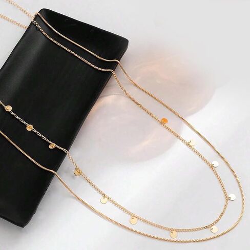 Aheli 2 Layer Belly Chain Kamarbandh Waist Chain Belt Body Chain Summer Beach Jewellery Gift for Women in Saudi Arabia