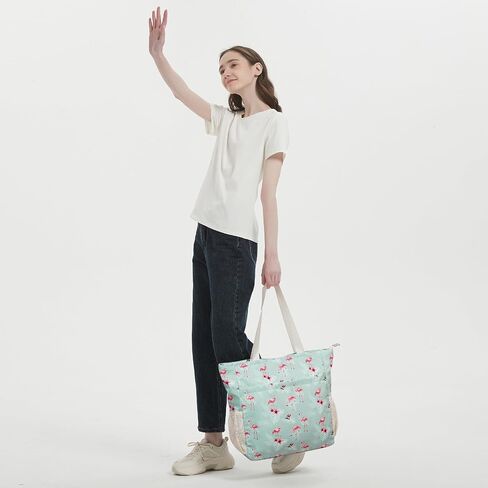 Travel Tote Bag Water-resistant Beach Tote Bag Large Shoulder Bag for Yoga Travel with Multi Pockets for Women in Saudi Arabia