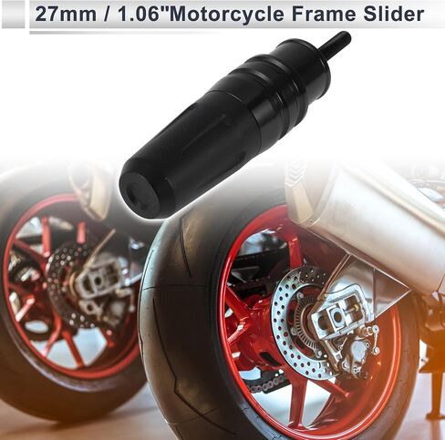 Motoforti 16mm M16 Motorcycle Slider Frame CNC Aluminum Alloy Wheel Fairing Protection Anti Crash Protector Guard for Honda for Yamaha 27mm 150mm Bolt Nut Green 1 Set in Saudi Arabia