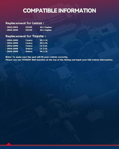KAX M630120 Brake Master Cylinder Replacement for Toyota Camry 2002-2006, Toyota Solara 2004-2008, Lexus ES330 2004-2006, Lexus ES300 2002-2003 in Kuwait
