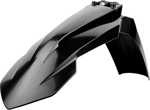 Polisport Motocross (MX) Front Fender for KTM SX/SX-F/XC-F SX 250 XC 125 XC 250/300 XC-W EXC/EXC-F/XC/XCF-W (2016-23) Dirt Bike – OEM Quality, Durable, Flexible & Perfect Fit – Black in Saudi Arabia