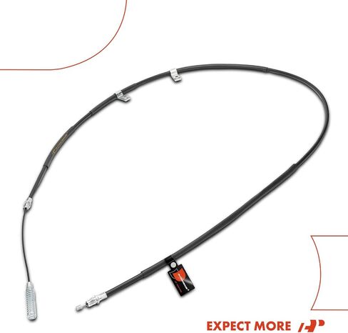 A-Premium Rear Passenger Side Parking Brake Cable Assembly Compatible with Hummer Models: H3 2006 2007 2008 2009 2010 - Replace# 15221810 in Saudi Arabia