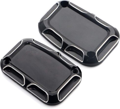 YDLM Black CNC Right Front Brake Master Cylinder Cover For Harley Touring Road Glide Street Glide in Saudi Arabia