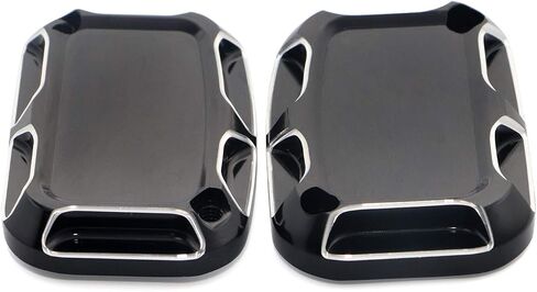 YDLM Black CNC Right Front Brake Master Cylinder Cover For Harley Touring Road Glide Street Glide in Saudi Arabia