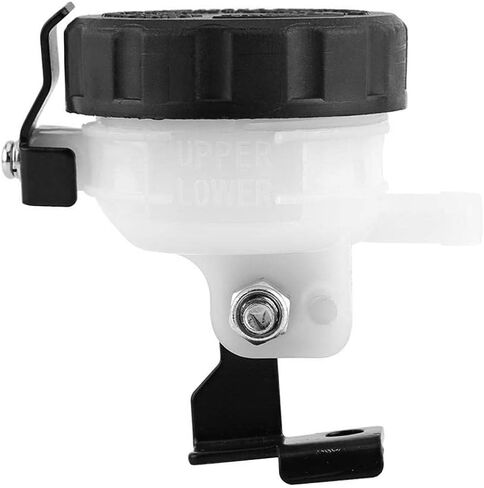 Qiilu Universal Brake Reservoir Fluid Bottle, Motorcycle Master Clutch Oil Cup Cylinder Bracket in Saudi Arabia