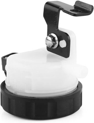 Qiilu Universal Brake Reservoir Fluid Bottle, Motorcycle Master Clutch Oil Cup Cylinder Bracket in Saudi Arabia