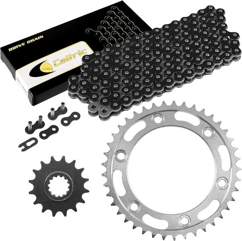Caltric Black Drive Chain And Sprocket Kit Compatible with Honda Cbr1000Rr 2004-2016 530-Chain in Saudi Arabia