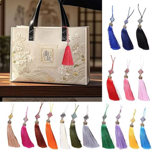 Chinese Knot Tassels Pendant Handmade Polyester Great for Home Decors and Festival in Saudi Arabia