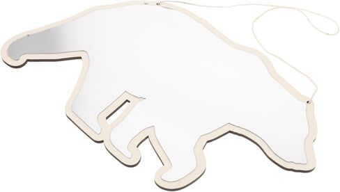 مرآة زينة للفتيات للأولاد والبنات من الأكريليك بتصميم الدب آمنة وديكور لغرفة الأطفال in Kuwait