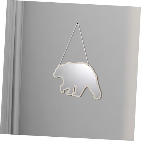 Gatuida Girls Vanity Mirror Boys and Girls Decorative Mirror Bear Shape for Nursery Bathroom in Saudi Arabia