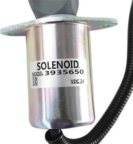 3991167 SA-4941-12 3964627 12V Stop Solenoid Valve for 4BT Case 550h Fuel Shutoff Solenoid J932529 J931167 J930658 Parts in Saudi Arabia