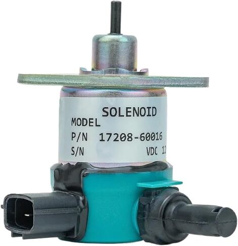17208-60015 Fuel Shut Off Solenoid Valve 17208-60010 17208-60012 For D905 D1005 D1105 V1305 V1505 Engine Stop Solenoid(24V) in Saudi Arabia