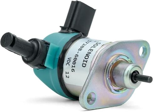 17208-60015 Fuel Shut Off Solenoid Valve 17208-60010 17208-60012 For D905 D1005 D1105 V1305 V1505 Engine Stop Solenoid(24V) in Saudi Arabia
