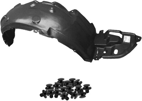 Parts N Go Fender Liner w/Clips for 2011-2013 Corolla Front Right Passenger Side TO1249162 5387502370 in Saudi Arabia