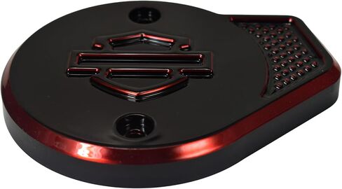 أغطية كاميرا RickRak® المخصصة لـ 2023.5 CVO - 2024+ M8 Touring (Gen 2) - برتقالي، أزرق، أحمر - ألومنيوم من فئة الطائرات 6061 (برتقالي) in Kuwait