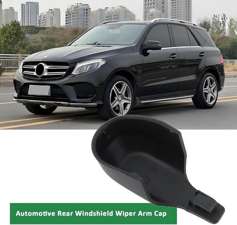 2Pcs Car Rear Windscreen Wiper Arm Cover Cap A2478240000 2478240000 Compatible with Mercedes-Benz E400 2017-2018 E450 2019-2020 in Saudi Arabia