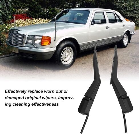 Pair of Headlight Wiper Arm, Right Left Headlight Wiper Blade, Headlamp Wiper Headlight Wipers Arm Replacement in Saudi Arabia
