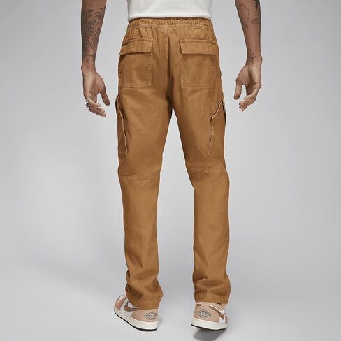 Nike Jordan Essentials Men's Washed Chicago Pants (Legend Dark Brown, FN6364-231) Size Large in Saudi Arabia
