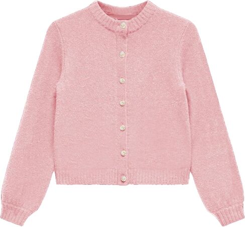 Womens Cardigan Sweaters Cropped Long Sleeve Button Knit Sweater Outerwear Casual Fall Trendy Jackets in Kuwait
