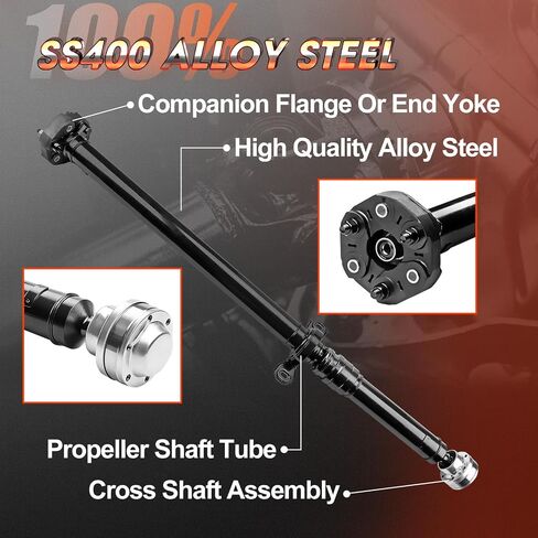 Drive Shaft Fit for Cadillac CTS 2008-2014 3.0L/3.6L AT AWD, Prop Shaft Driveshaft Assembly Rear Side Replace# 22819507 in Saudi Arabia
