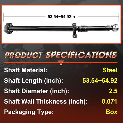 Drive Shaft Fit for Cadillac CTS 2008-2014 3.0L/3.6L AT AWD, Prop Shaft Driveshaft Assembly Rear Side Replace# 22819507 in Saudi Arabia