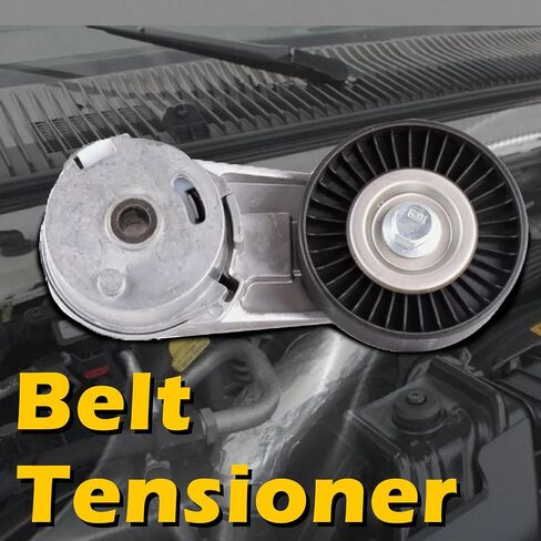 38177 AC Drive Belt Tensioner Assembly with Pulley for Buick Chevrolet Gmc Lacrosse Regal Verano Captiva Sport Classic Equinox HHR Malibu Terrain G4 Grand Am Pursuit Sunfire 9-3X Aura Ion L100 Sky Vue in Saudi Arabia