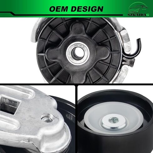 مجموعة شداد الحزام مع بكرة لـ: -Dodge D250 1989-1993 D350 1989-1993 لـ: -RAM 2500 1994-2002 لـ: -RAM 3500 1994-2002 W250 1989-1993 W350 1989-1993 5.9L شداد الحزام أو #38157 3912254 in Saudi Arabia