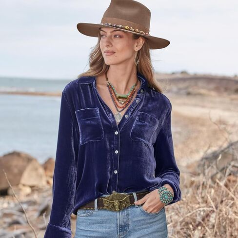 Western Cowboy Cowgirl Belt, Country Belt for Men Women, Genuine Leather Bull Buckle Belts in Kuwait