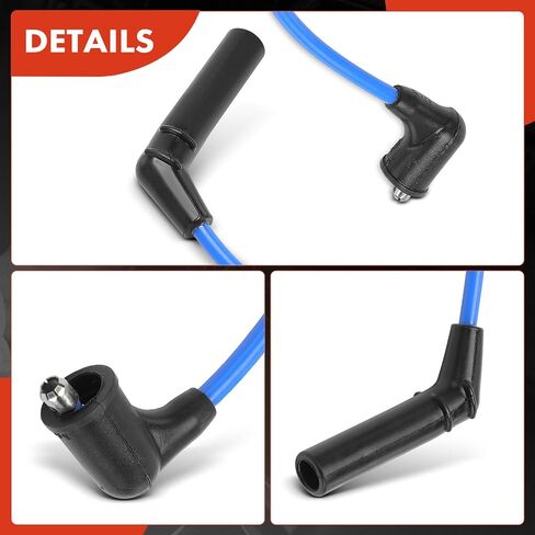 A-Premium 8PCS Spark Plug Wires Compatible with Dodge Stealth 1991-1996 & Mitsubishi 3000GT 1997-1999, Diamante 1992-1996, 3.0L in Saudi Arabia
