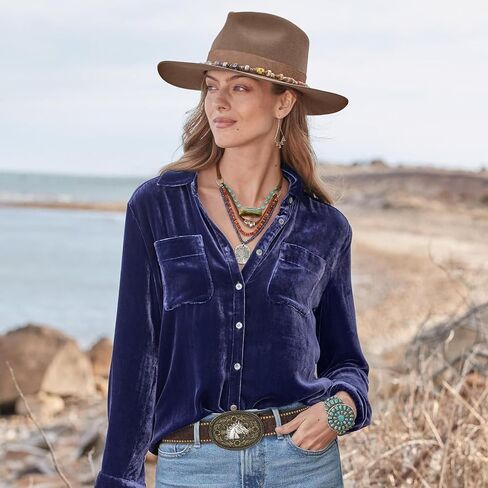 Western Cowboy Cowgirl Belt, Country Belt for Men Women, Genuine Leather Bull Buckle Belts in Kuwait