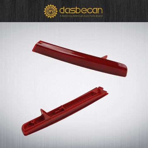 Dasbecan Right Rear Bumper Reflector Lamp Compatible with Acura MDX 2010-2013 Passenger Side Reflector Light Trim Replaces# 33505-STX-A11 33505STXA11 in Saudi Arabia