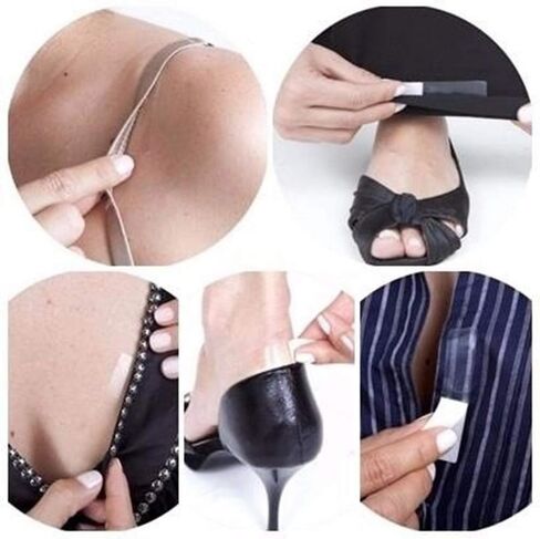 شريط تجميل أنيق بجودة طبية للبشرة الحساسة، شريط مزدوج الجوانب للملابس والجسم (3 قصدير × 30 شريطًا)... in Saudi Arabia