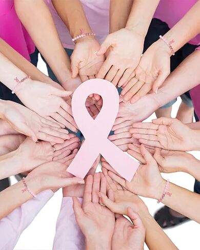 bochoi أساور التوعية بسرطان الثدي للنساء هدايا العناية بسرطان الثدي الناجين هدايا ملهمة للمرأة أفضل صديق أخت سوار الحجر الطبيعي مع الملحقات الوعي الشريط الوردي in Kuwait