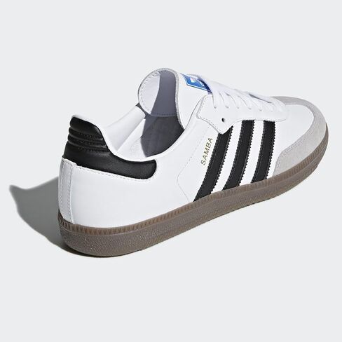 Adidas Samba B75806 White/Core Black/Clear Granite, white/core black/clear granite, 8.5 in Saudi Arabia
