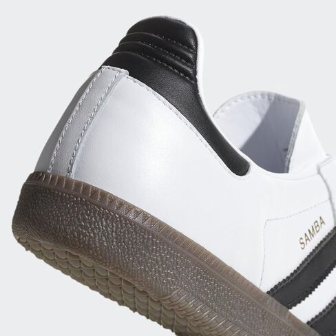 Adidas Samba B75806 White/Core Black/Clear Granite, white/core black/clear granite, 8.5 in Saudi Arabia