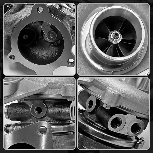 AA5Z6K682CA Left & Right Turbocharger Assembly with Gaskets Compatible with Ford Explorer Flex Taurus 2009-2015, Lincoln MKS MKT 2010-2019, 3.5L Ecoboost V6, Replace # AA5Z6K682D, AA5Z6K682A in Saudi Arabia