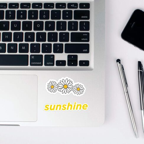 Canopy Street Let's Go Everywhere Cute VSCO Girl Stickers for Water Bottles, laptops & Cell Phones / 11 Waterproof Stickers in Saudi Arabia