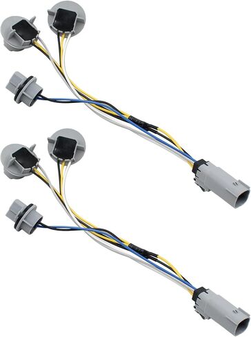 2Pcs Tail Light Socket and Wiring Harness for Ford F-150 2018-2020 in Saudi Arabia