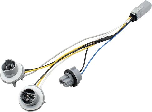 2Pcs Tail Light Socket and Wiring Harness for Ford F-150 2018-2020 in Saudi Arabia