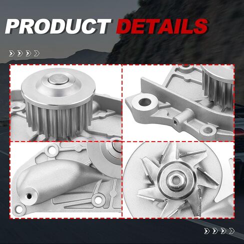 Engine Water Pump Automotive w/Gasket 42240 170-1770 Compatible for Toyota Camry RAV4 Solara Celica MR2 2.0L 2.2L 1987-2001 in Saudi Arabia