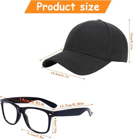 7 Pcs Guard Costume Set Include Baseball Cap Guard Fanny Pack 2 Pcs Sunglasses Large Ponytail Bow Tie Whistle and Rope in Kuwait