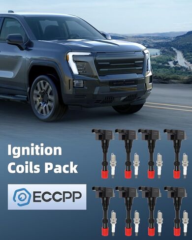 ECCPP DG500 6 ignition coils with 6 iridium Spark Plugs for ford for Mazda for Mercury 500 Freestyle for Mariner Taurus Escape Tribute Sable Montego DG513 DG500 FD502 in Saudi Arabia