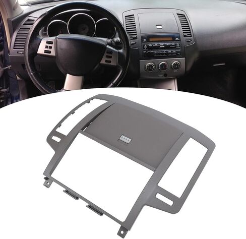 Center Dash Radio Bezel Decorative Wearproof Replacement for Altima 2005 to 2006 Third Generation Facelift Dashboard Radio Bezel Trim in Saudi Arabia