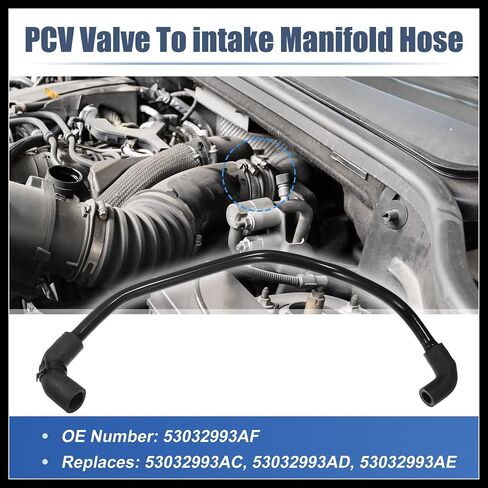 PCV Positive Crankcase Ventilation Hose for Dodge Nitro Durango for Ram Dakota for Jeep Liberty Grand Cherokee Commander 2007-2012 Crankcase Vent Durable Material in Saudi Arabia
