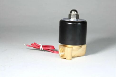2W025-06 2W025-08 220V 110V 24V 12V 1/8"1/4" Electric Solenoid Valve Water Air N/C Gas Water Air(DC24V,2W025-06) in Saudi Arabia