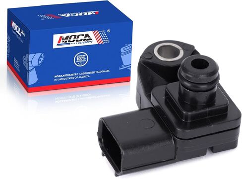 MOCA MAP Manifold Pressure Sensor Compatible with 13-22 for Acura ILX 2.4L, 14-20 for Acura RLX 3.5L, 16-21 for Honda Civic 2.0L, 07-23 for Honda Odyssey 3.5L, 09-22 for Honda Pilot 3.5L in Saudi Arabia