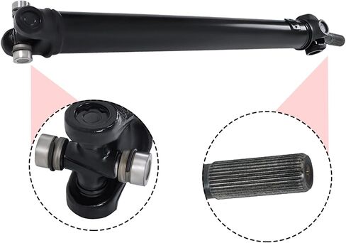 labwork Front Driveshaft Assembly Replacement for Chevy Silverado 1500 GMC Sierra 1500 2001-2006 4WD in Saudi Arabia