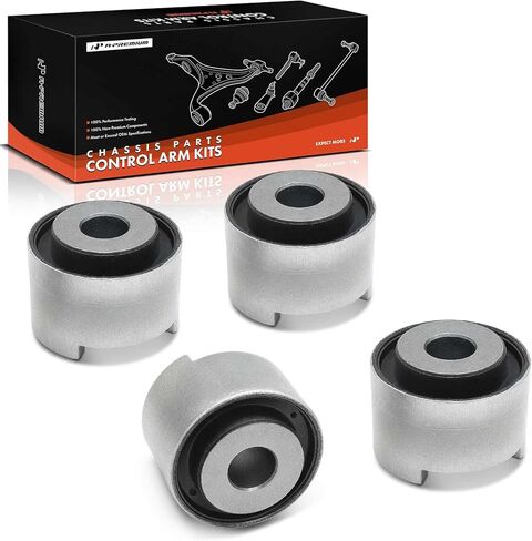 A-Premium 2 × طقم جلبة ذراع التحكم العلوي الخلفي والخلفي، متوافق مع Land Rover LR4 2010-2016، LR3 2005-2009 in Saudi Arabia